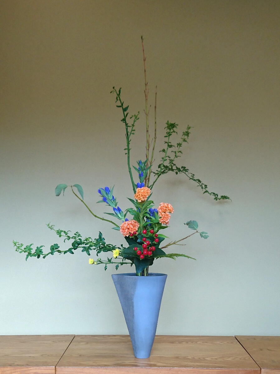 頑張る いけばな 鹿児島市 川邉佳乃